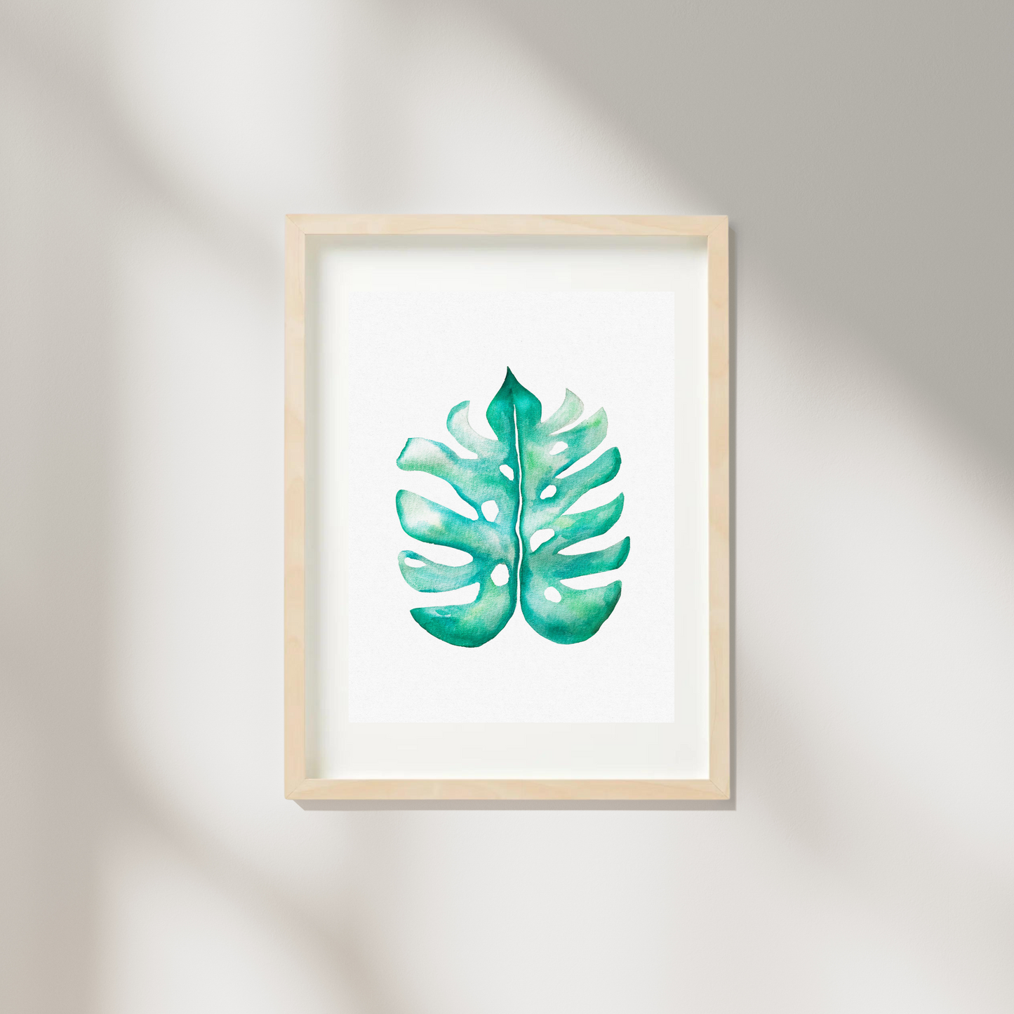 Palm Leaf Framed Print