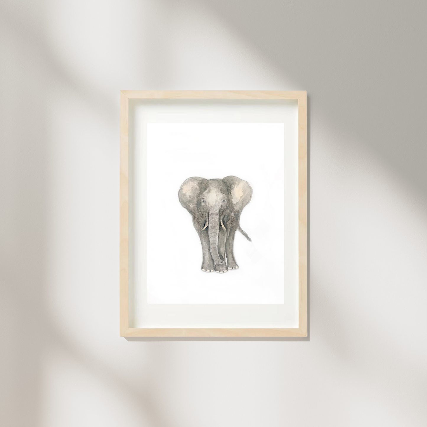 Elephant Framed Print