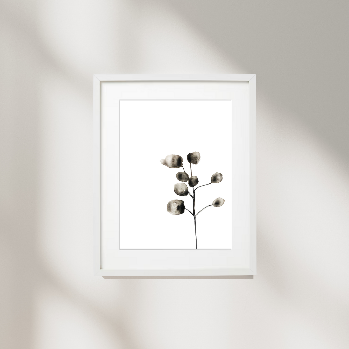 Watercolour Tree Framed Print