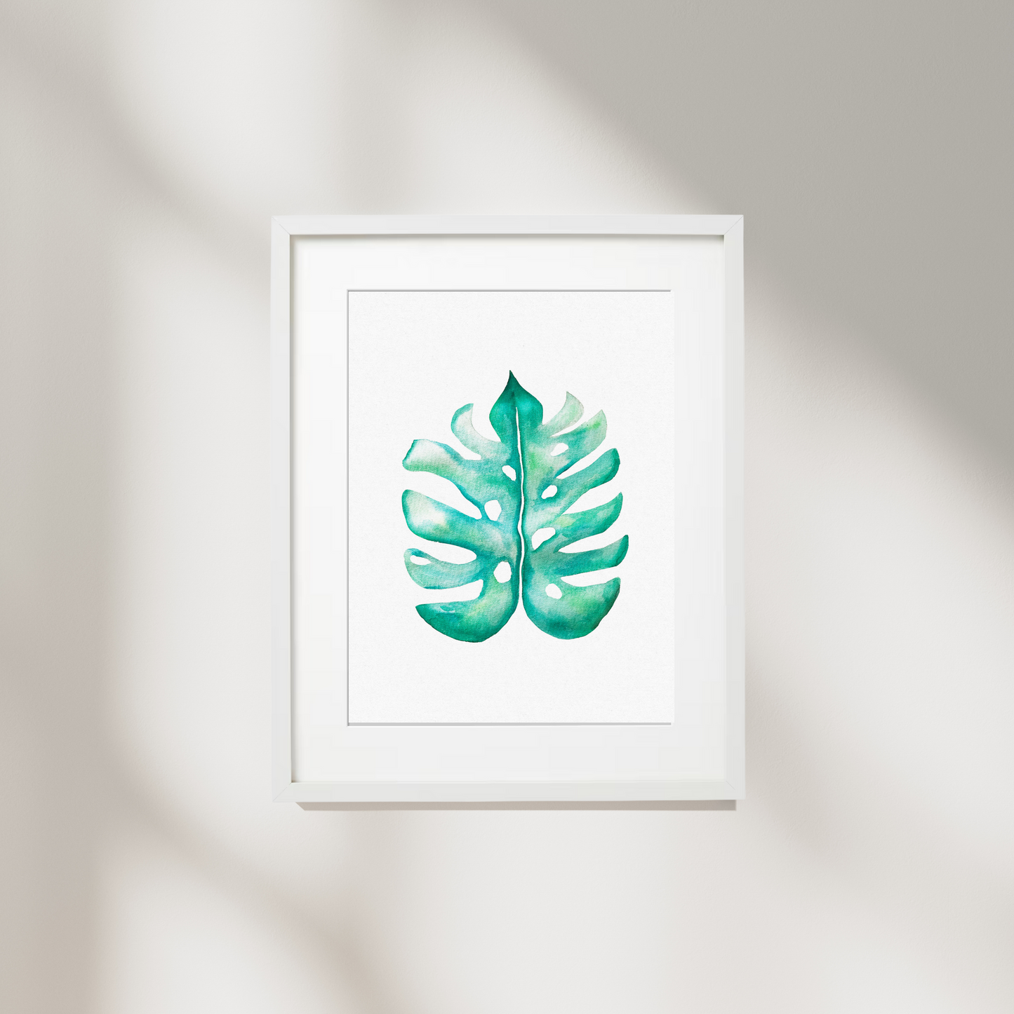 Palm Leaf Framed Print