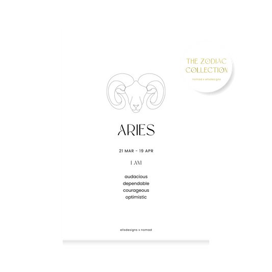 Aries | Zodiac Print