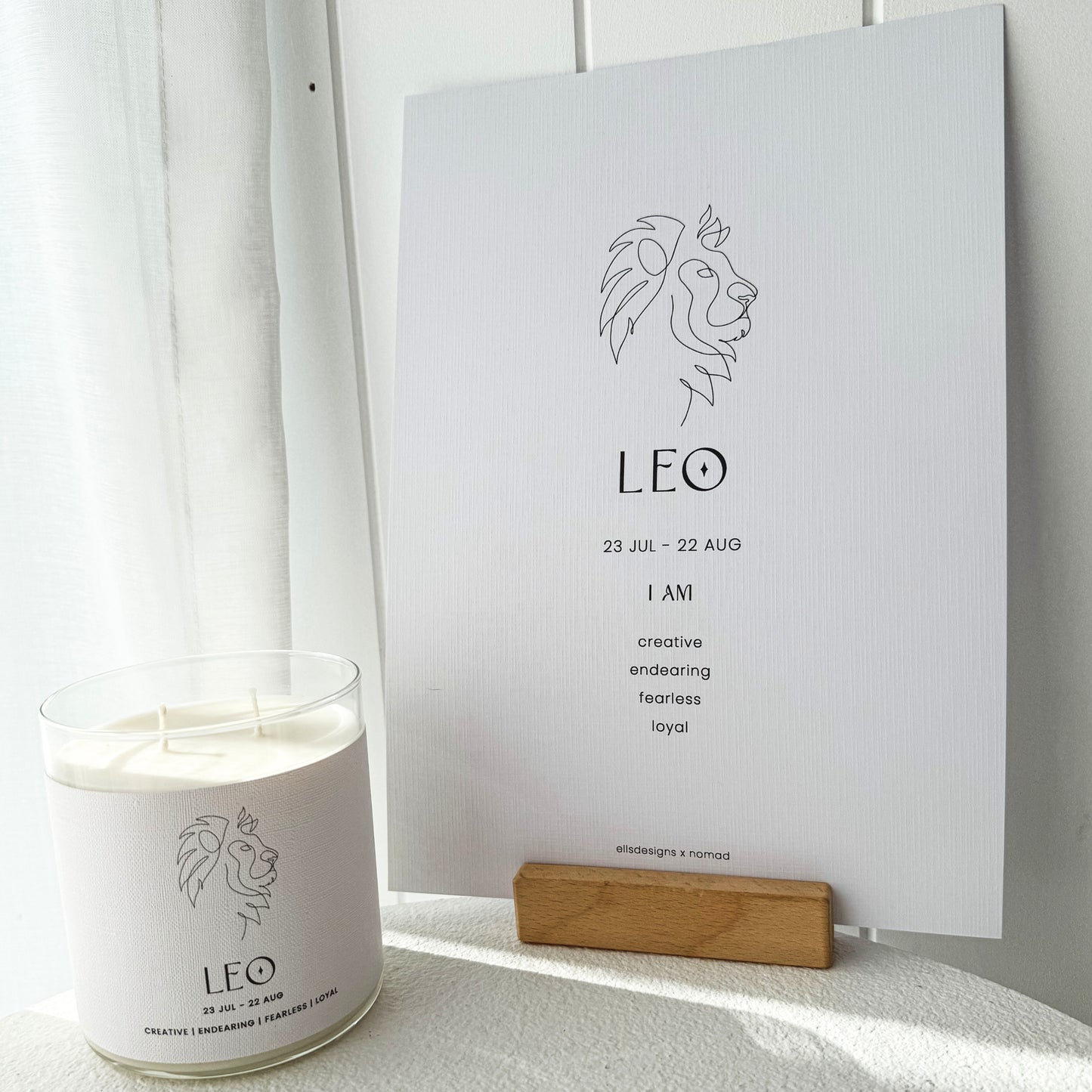 Leo | Zodiac Print