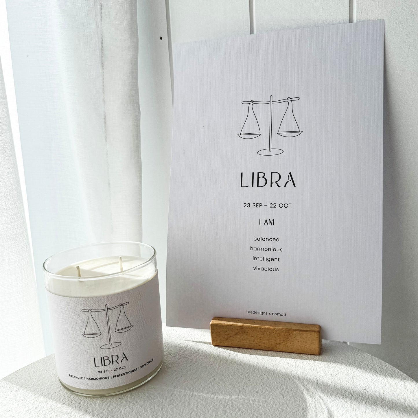 Libra | Zodiac Print