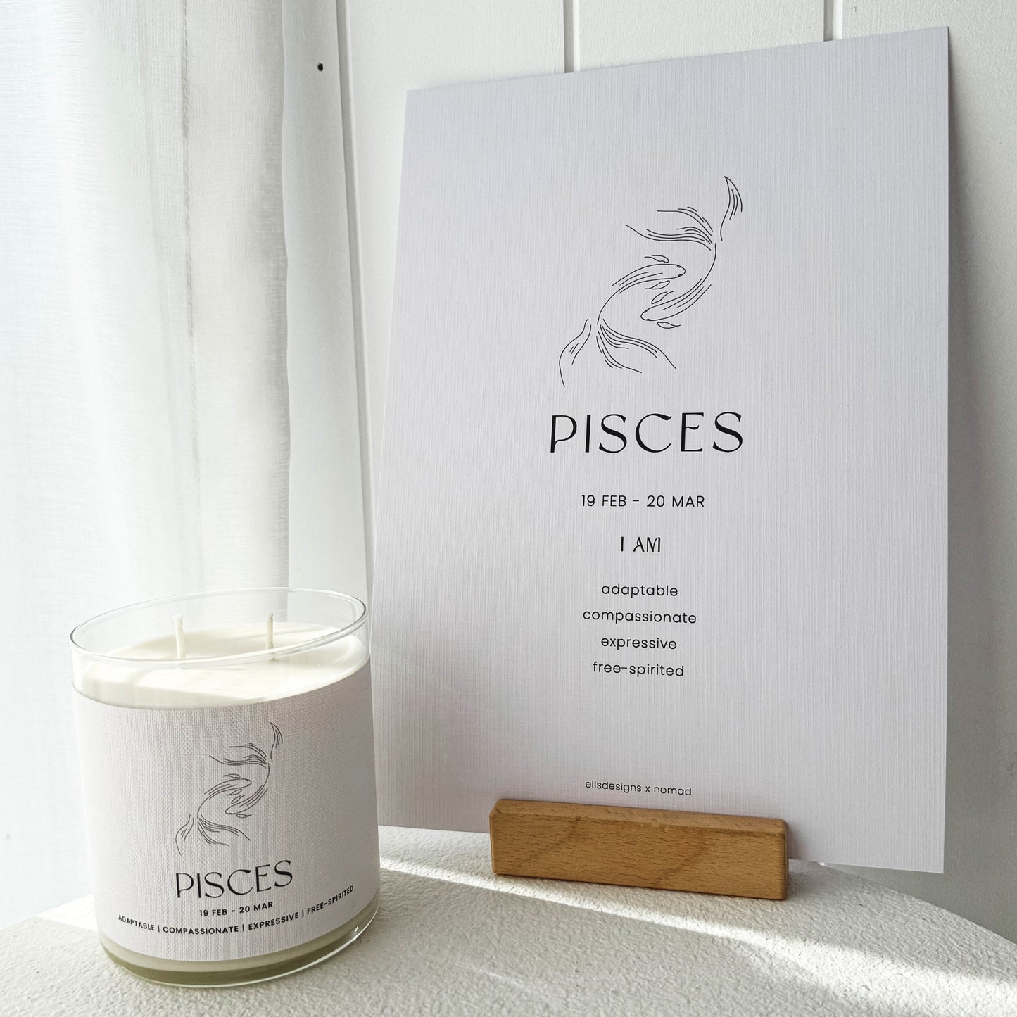 Pisces | Zodiac Print