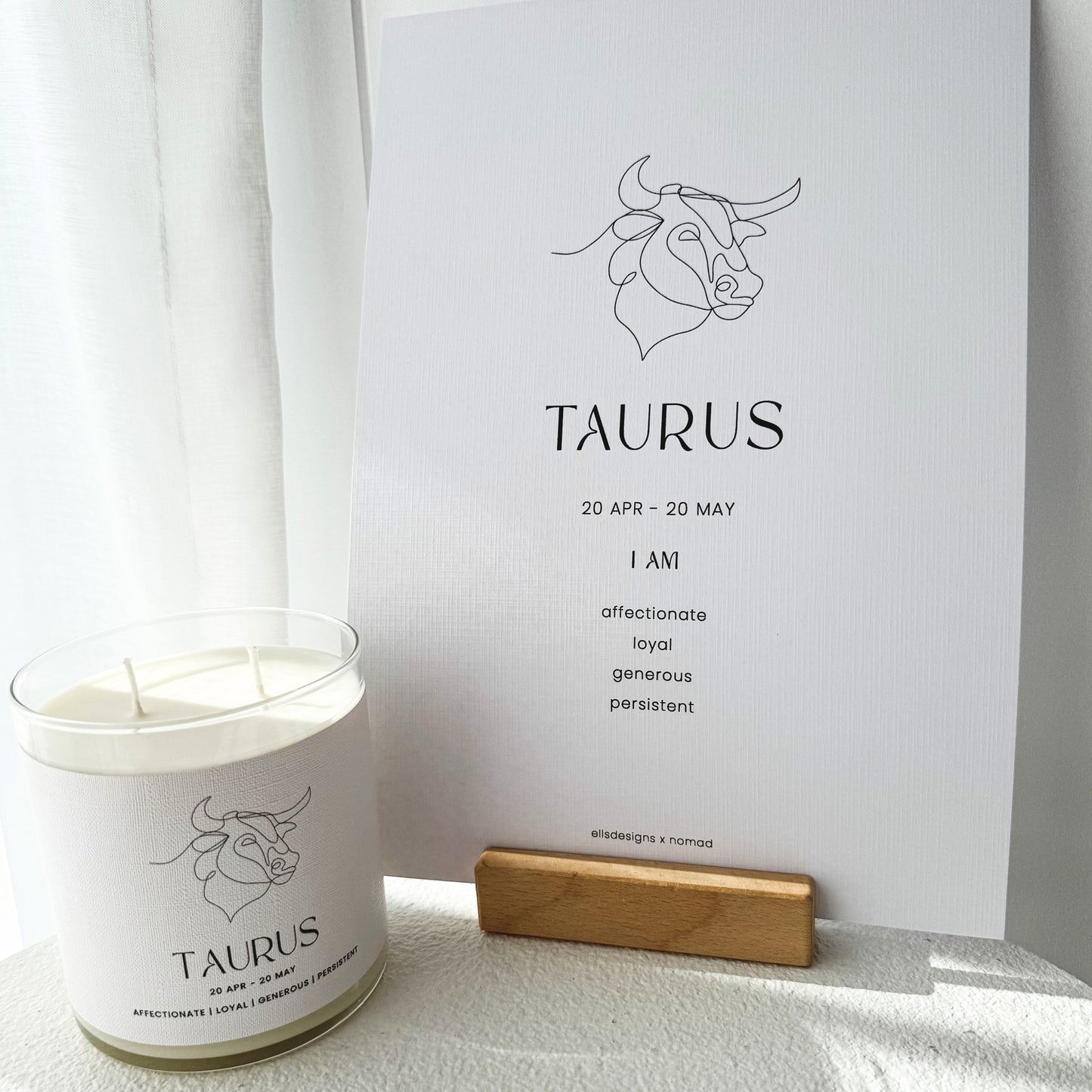 Taurus | Zodiac Print