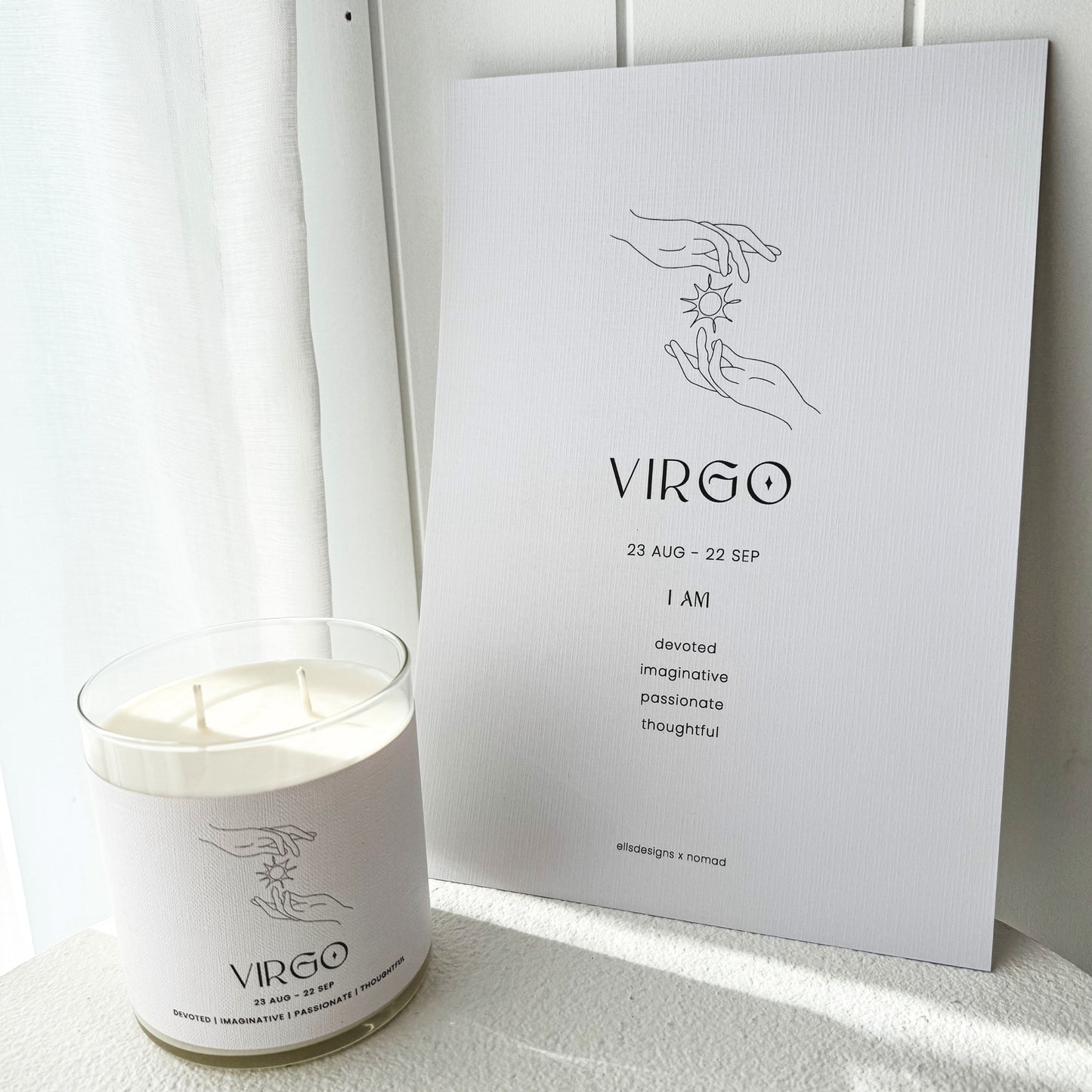 Virgo | Zodiac Print