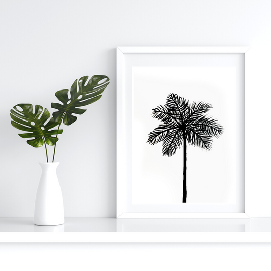 Palm Tree Framed Print