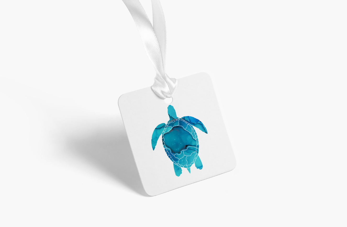 Sea Turtle Gift Tag