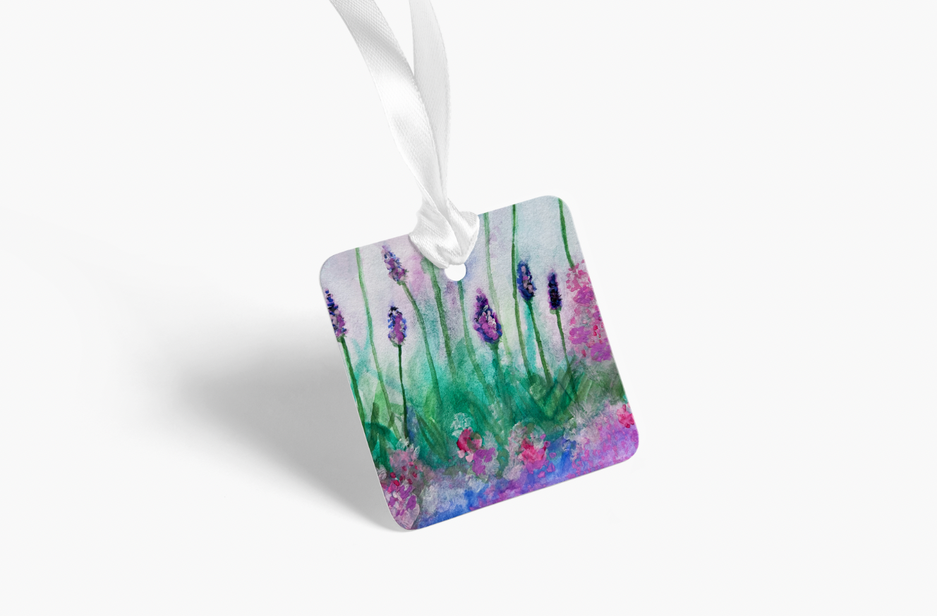 Lavender Gift Tag