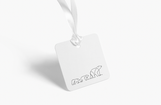 Polar Bears Gift Tag