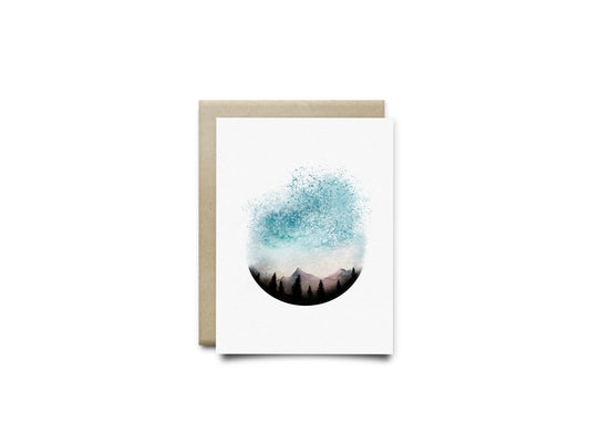 Forest Circle Greeting Card