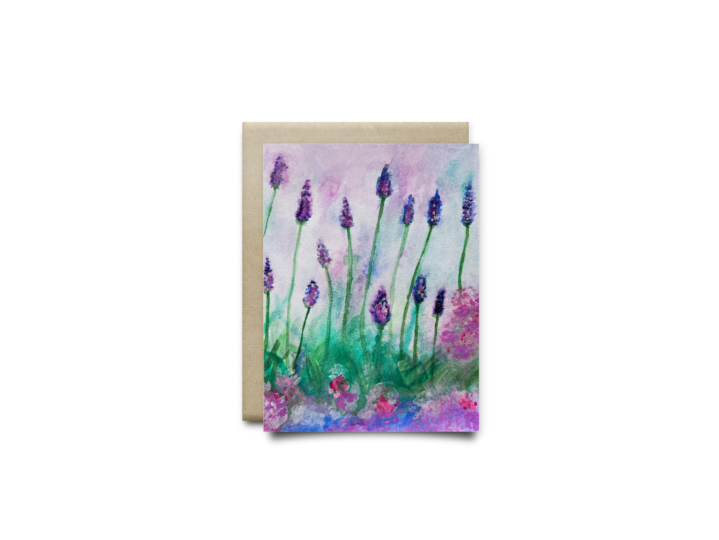 Lavender Greeting Card