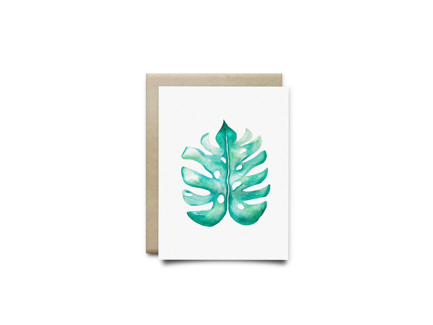 Palm Leaf Greeting Card