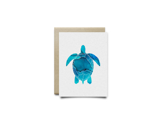 Sea Turtle Greeting Card