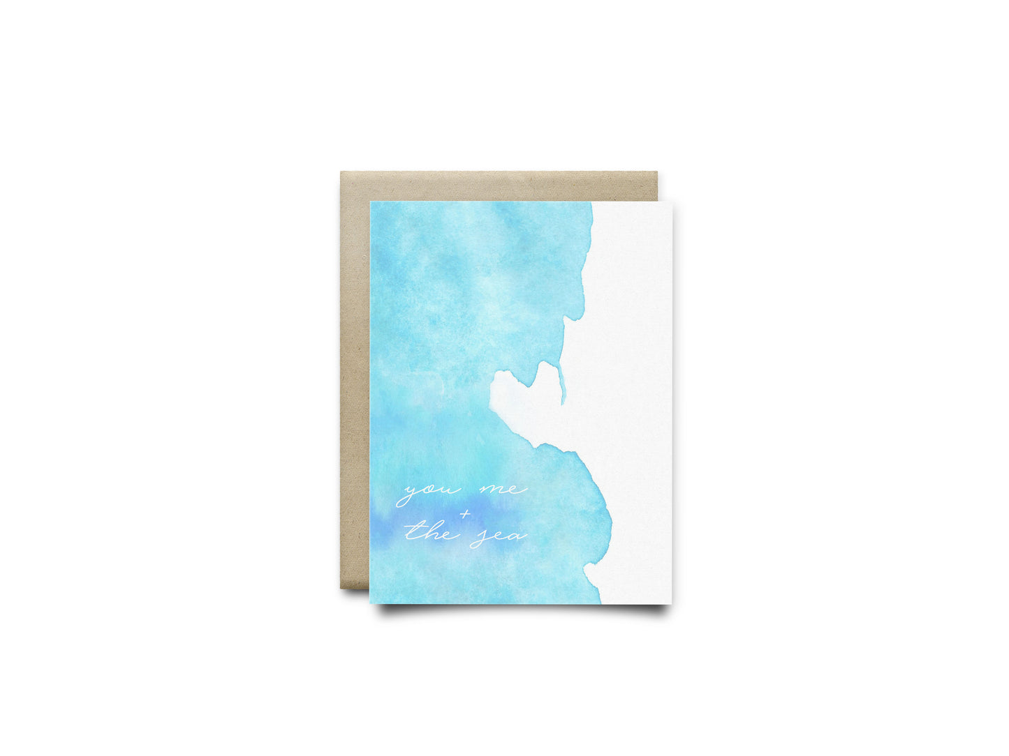 You Me + The Sea Greeting Card