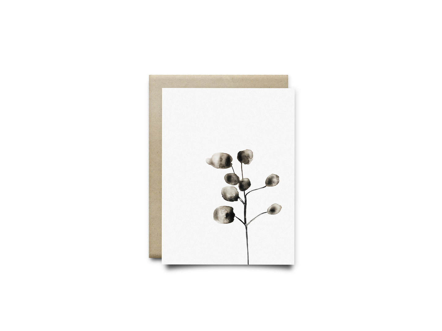 Watercolour Tree Greeting Card