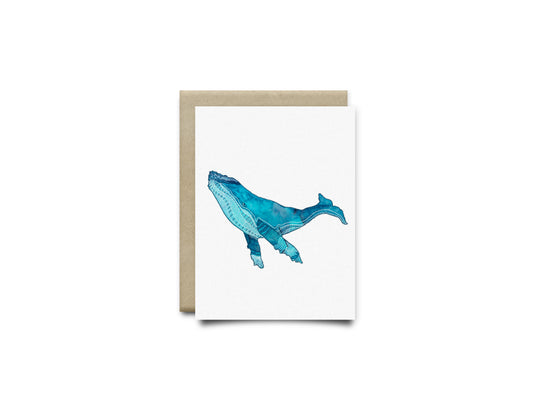 Whale Greeting Card